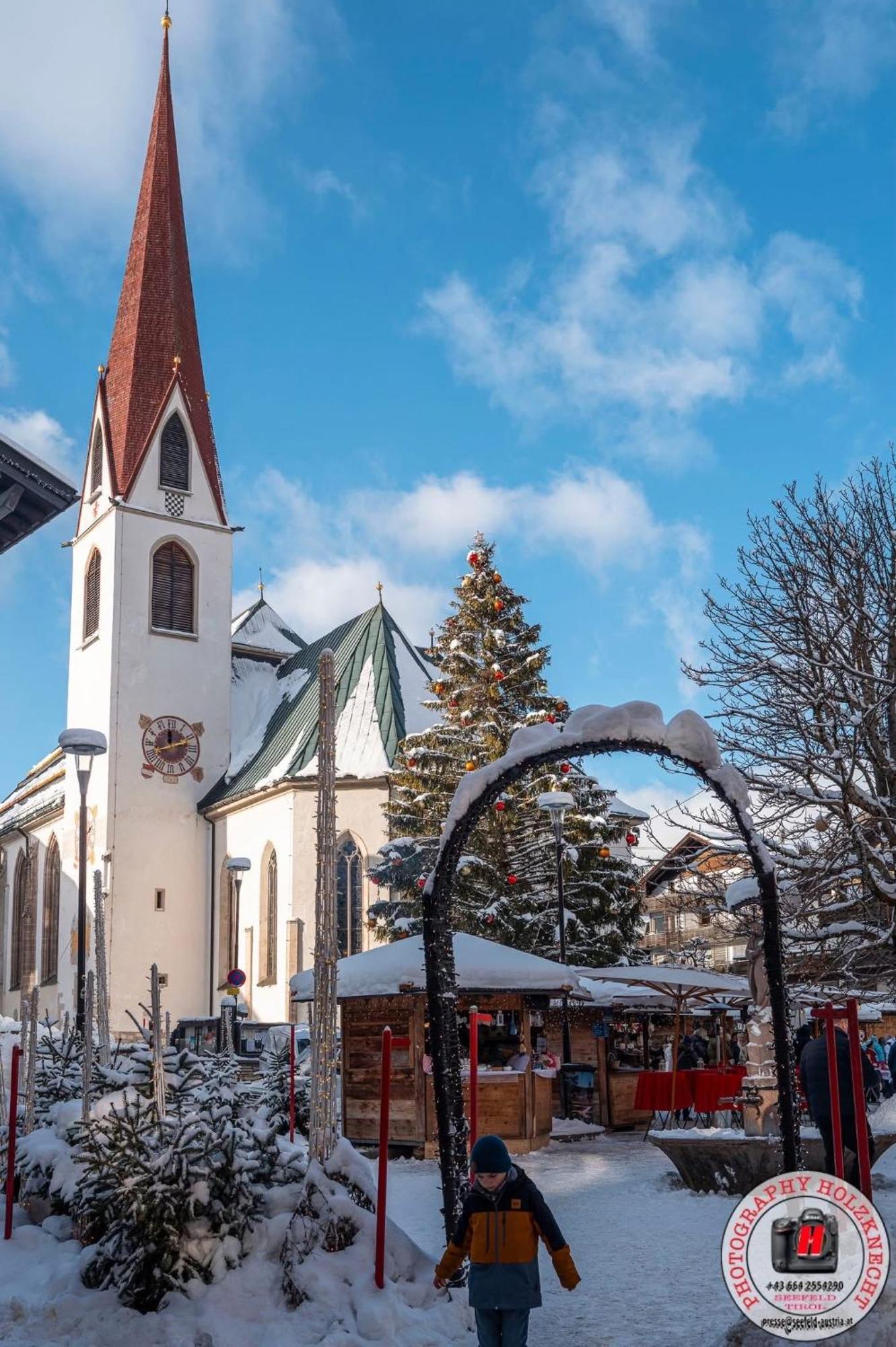 Landhaus Antonia Seefeld in Tirol Bagian luar foto